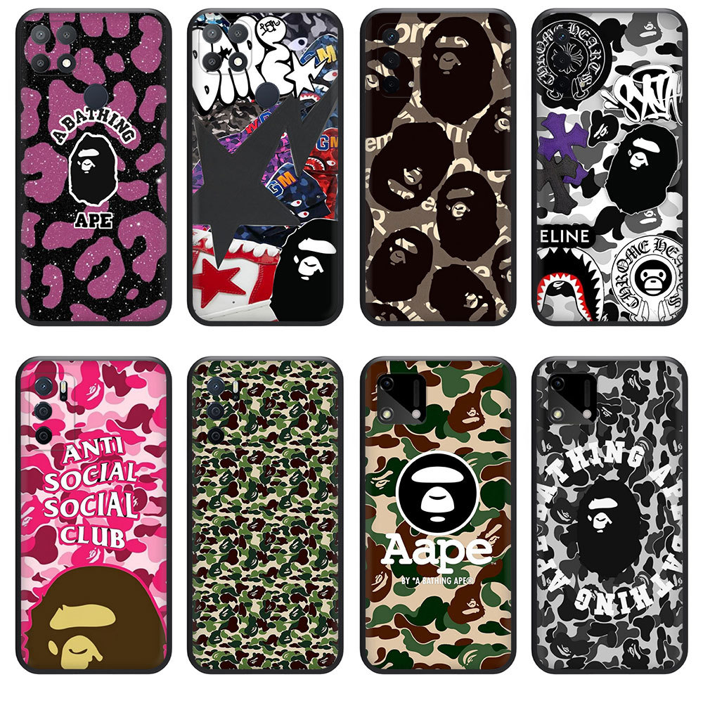 เคสโทรศัพท์สําหรับVivo V27 V27Pro V25 V27e Y52S Y31S T1x Y53S 5G D6P8 Bapeซิลิโคนอ่อนนุ่มกรณี