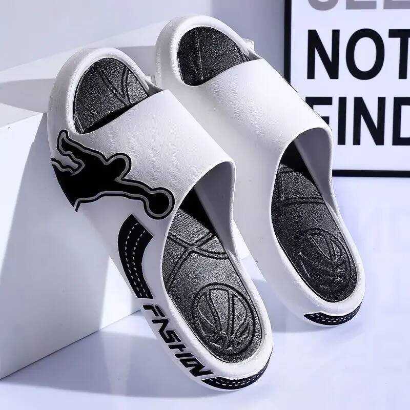 C House Indoor Shiatsu Men's Shoe Living Room Male Slipper Slides Flip Ps Walk Around Home Bathroom