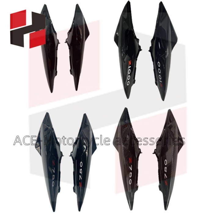 For Kawasaki Z1000 Z750 Motorcycle Side Upper Tail Seat Fairing For Kawasaki Z1000 Z750 2007-2009 S