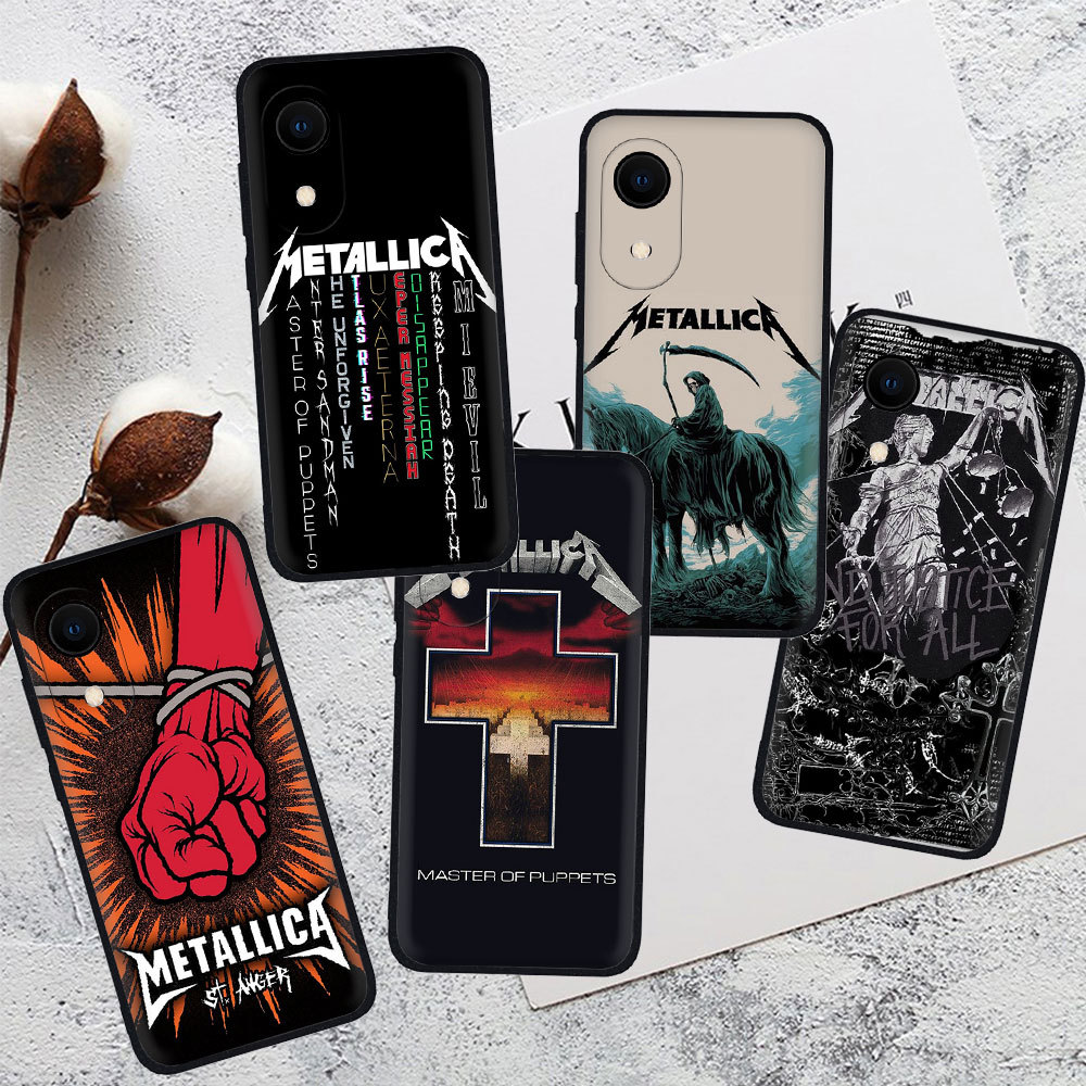 IPhone 5 5s SE 6 6s 6Plus 6sPlus 7 8 SE 7Plus 8Plus X XR XS Max R127 Metallica Soft TPU เคสโทรศัพท์