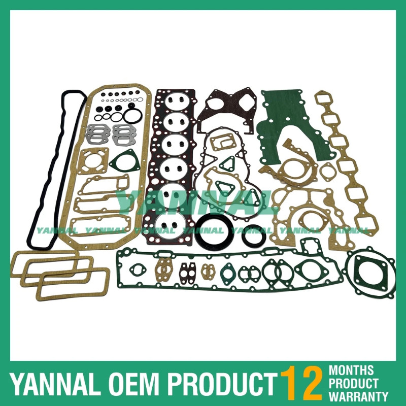 DB58 DB58TIS overhaul gasket kit for Doosan engine Daewoo DH220-5 DH225-7 DH259