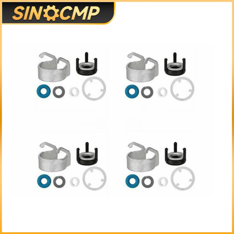 4pcs Fuel Injector O-ring Seal Kit For AUDI A4 Q5 VW Jetta CC 1.8 2.0T 06H998907A 06J998907D 06J998