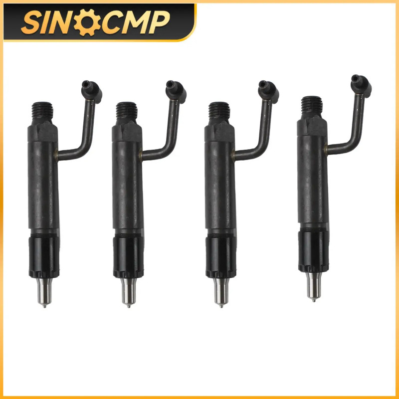 4Pcs Fuel Injector 729004-53101 for 3 Cylinder Engine 3TNV84 3TNV88 4TNV84 4TNV88 Auto Replacement