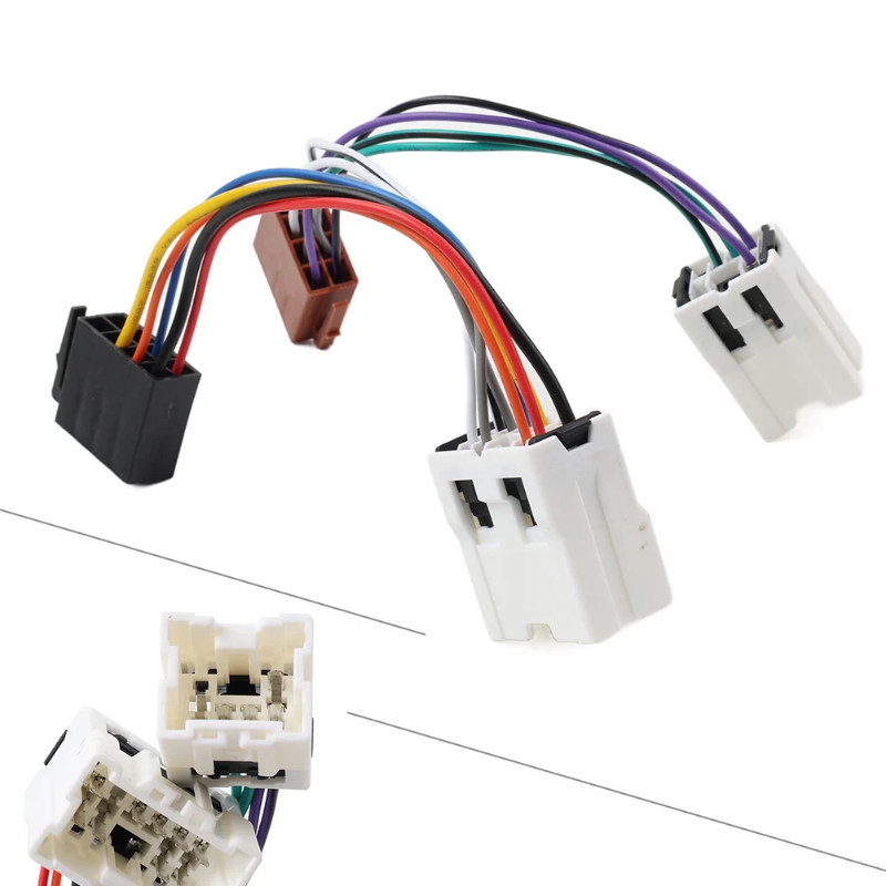 Car ISO WIRING HARNESS Stereo Radio Plug Lead Loom Adaptor For Nissan X-Trail T30 350Z Skyline V35