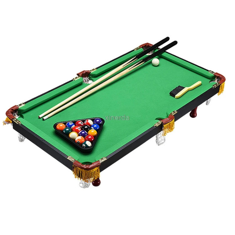 93*50cm Children's Billiard Table Set Mini Pool Table Billiards Table With Balls and Cue Kids Enter
