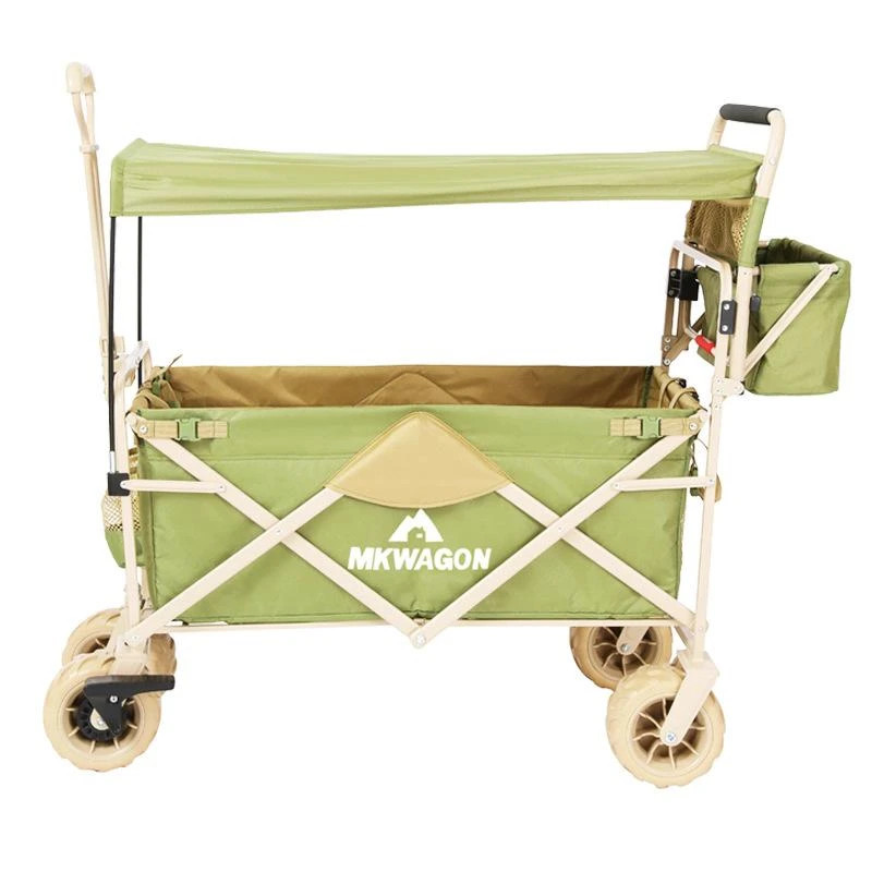 Outdoor Luxury 4 Seats Stroller Wagon 4 Seater Kids Baby Travel Wagon Stroller Camping Folding 4 se