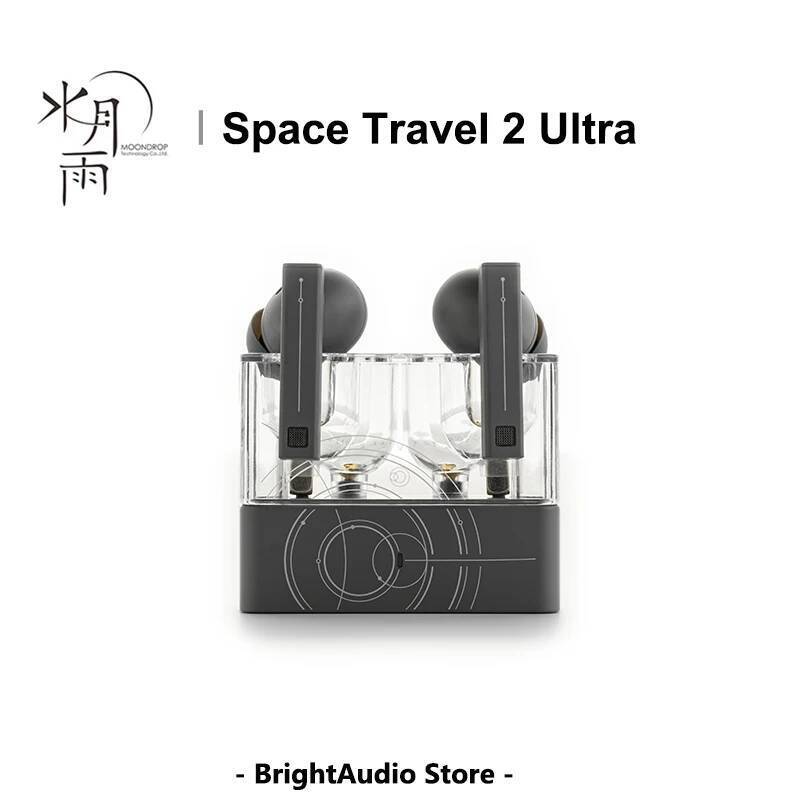 MOONDROP Space Travel 2 ULTRA TWS Ture หูฟังไร้สายกีฬาหูฟังบลูทูธ 6.0 ANC LDAC 55ms Latency ต่ําโหมด