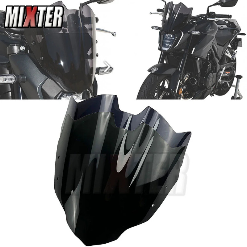 NEW Fits For HONDA CB500 HORNET 2024 cb500 hornet 2024 Motorcycle Sport Windshield Visor Black Wind
