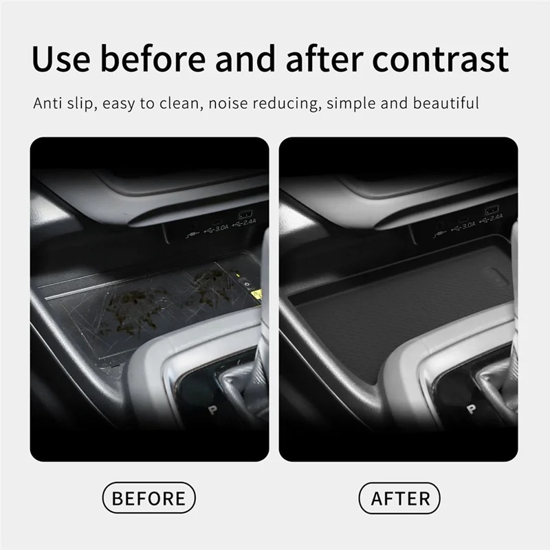 AASS-Car Wireless Charger Pad Wireless Charger Pad For Subaru Crosstrek Wireless Charger Anti-Slip