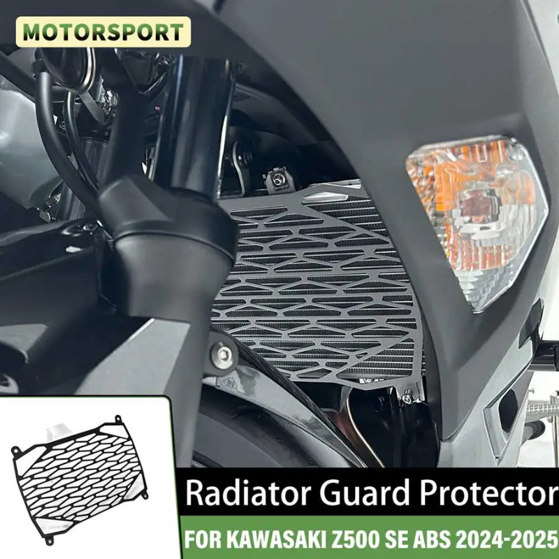 For Kawasaki Z500 Ninja 500 Z 500 Ninja500 SE ABS 2024 2025 Motorcycle Accessorie Radiator Guard Pr