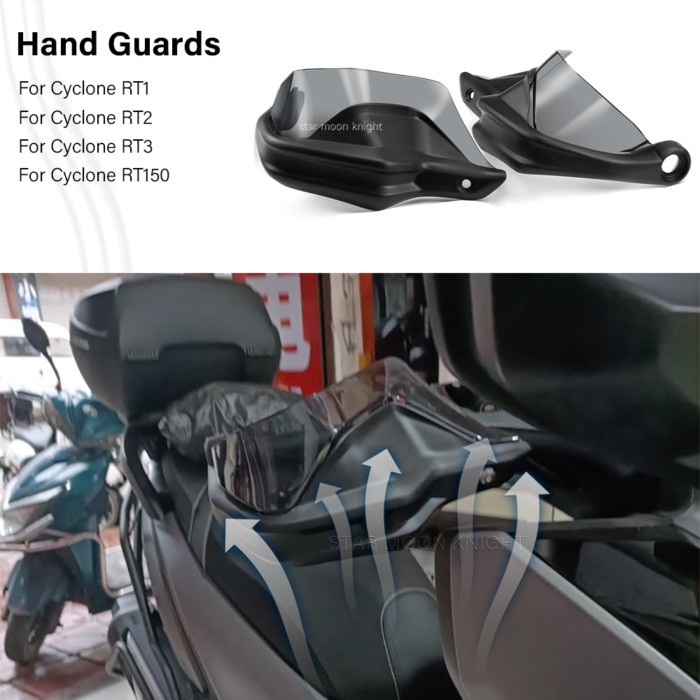 RT3 Handguard Extensions For Cyclone RT1 RT2 RT3 Cyclone RT150 Motorcycle Accessories Handle Hand g