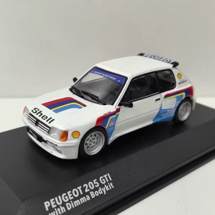 SOLIDO 1/43 PEUGEOT 205 GTI PEUGEOT รถรุ่นโลหะผสม