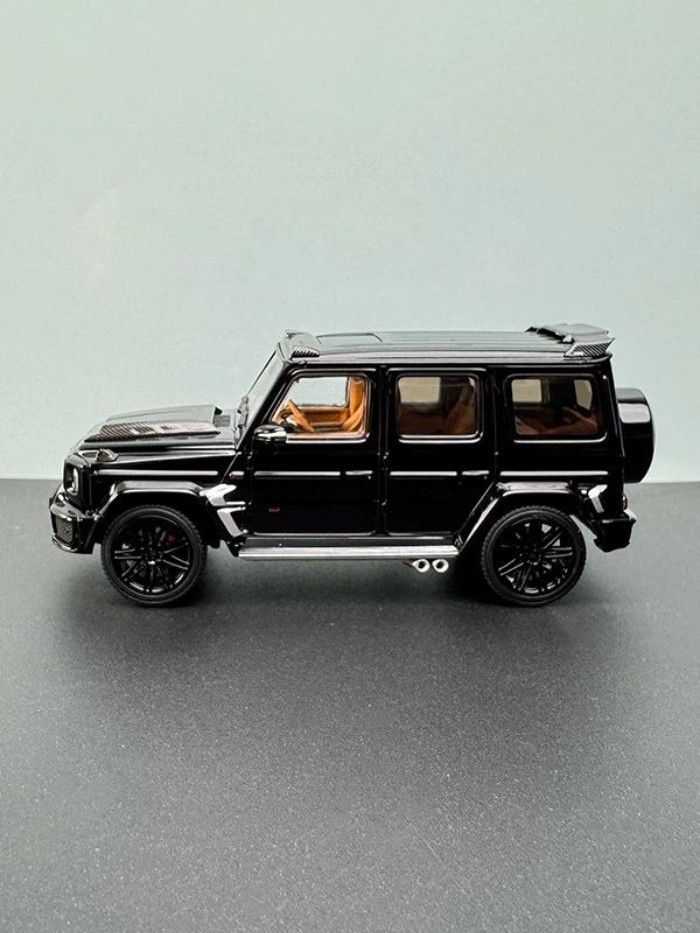 AR คล้ายกับจริง 1: 43 Mercedes-Benz G63 4 * 4 Brabus G800 ทองเหลือง 800 โมเดลรถโลหะผสม