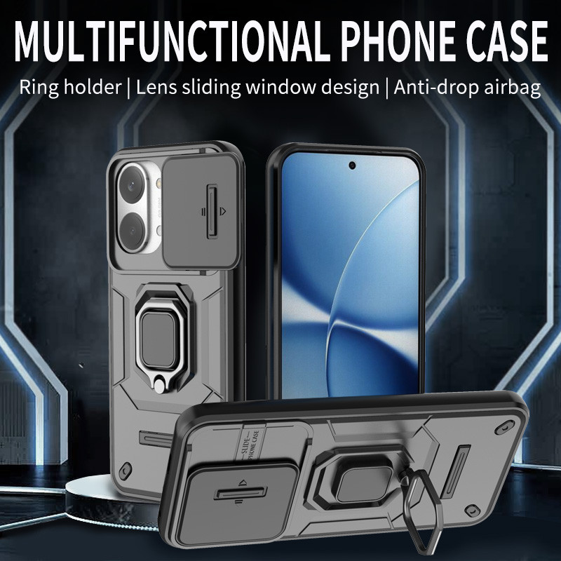 เคสสําหรับ Xiaomi Poco X8ProMax X8Pro ⭐แหวนยึดพลาสติกที่วางโทรศัพท์ในรถยนต์แบบแม่เหล็ก⭐ X7Pro X7 F7 