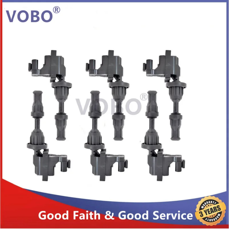 1/6PCS UF-132 Quality Ignition Coil for 93-97 Infiniti J30 90-96 Nissan 300ZX 3.0L 22448-30P01 2244