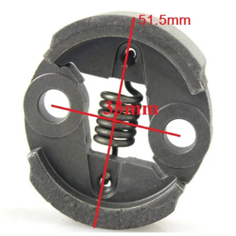 Brush Cutter Clutch for TU26 BC260 CG260 G26 26CC 1E34F Grass Trimmer Engine Parts Replacment