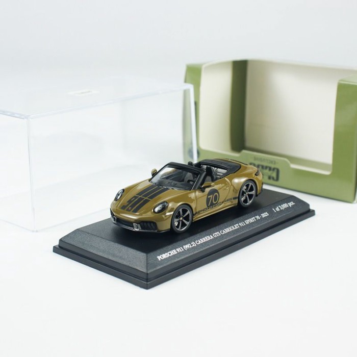 Mini Cut 1: 64 PORSCHE PO 911 (992.2) โมเดลรถ CARRERA GTS