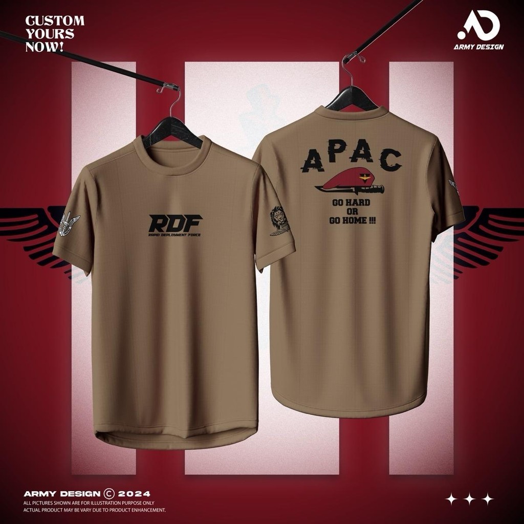เสื้อยืด APAC STOK KHAKI