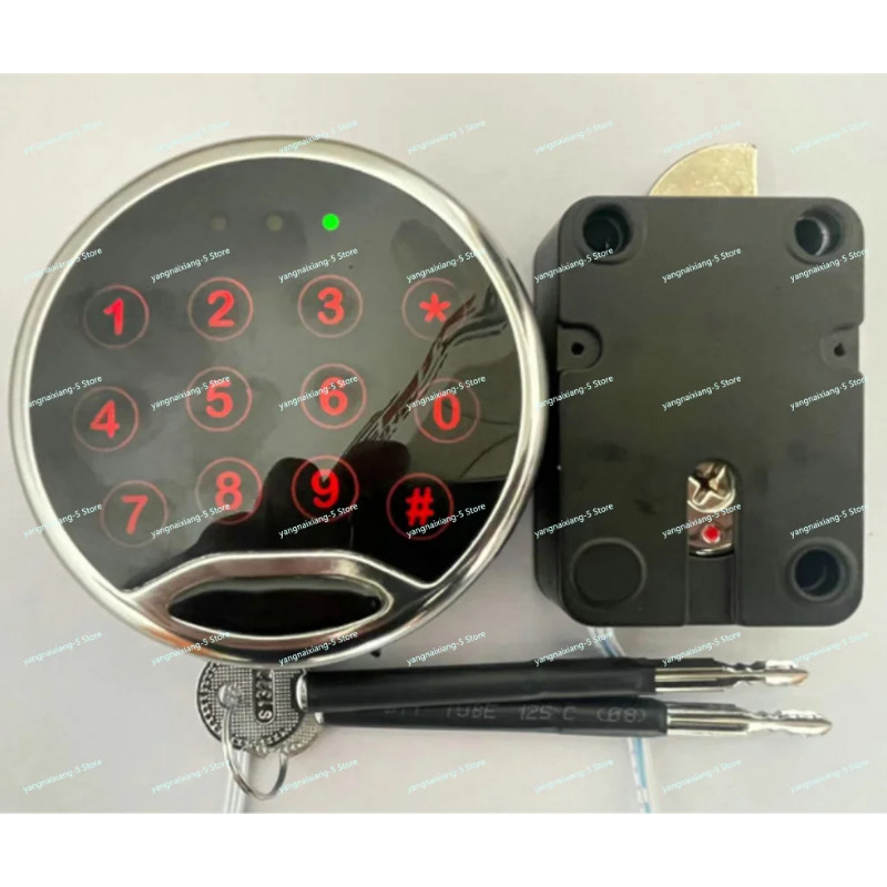Safe Electronic Combination Lock Touch Induction Keyboard With Emergency Key File Cabinets Security