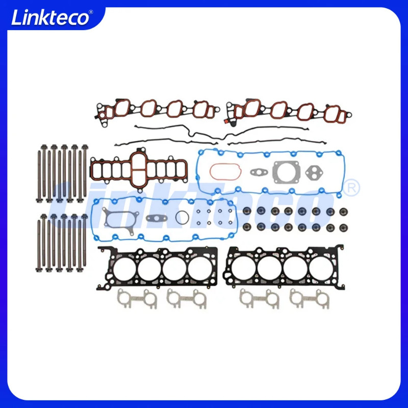 Engine part full gasket set & bolts Fit 4.6 5.4 L V8 GAS 99W 99L4 For 00-12 4.6L 5.4L FORD LINCOLN