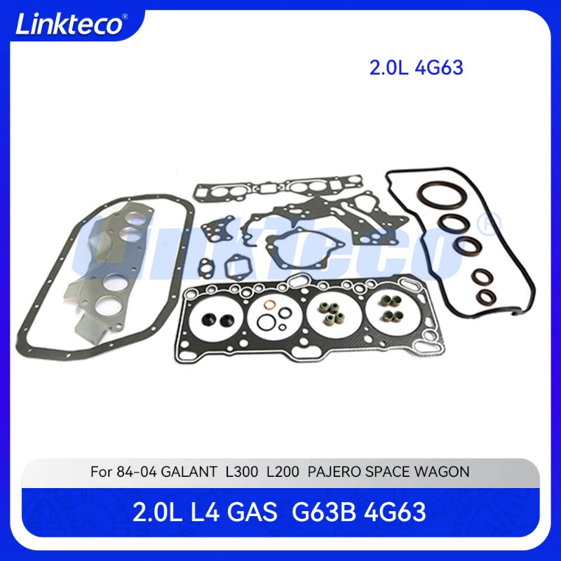 Engine Cylinder Head Full Gasket Det Fit 2.0 T L L4 GAS For 84-04 MITSUBISHI GALANT L300 L200 PAJER
