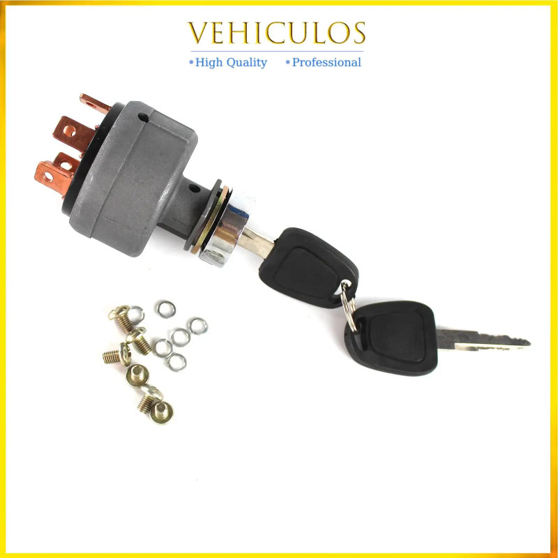 Starter Ignition Switch w/2 Keys 549-00110A for Daewoo Doosan S55 DH55-5 DH60-7 DH80-7 DH130-5 DH15
