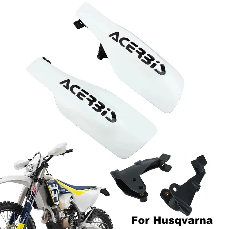 Motorcycle Handle bar White Handguards For Husqvarna FC250 FC350 FC450 TC125 TC250 2016 2017 TX300