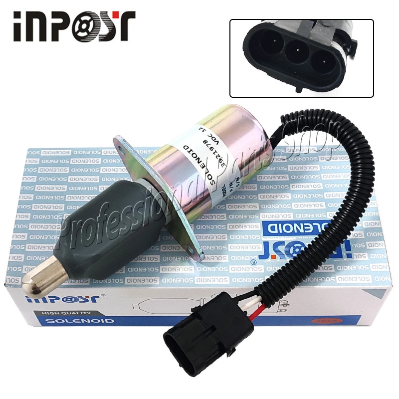 3921978 12V Fuel ShutOff Solenoid Valve for Cummins 6CT 6CTA Engine