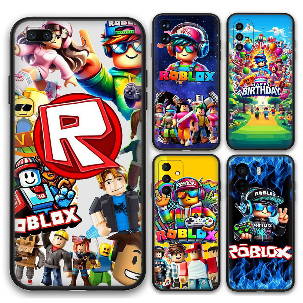 Huawei Y6P Y7A Y8P Y9A Y5P Nova Y61 10SE เคสโทรศัพท์ 478T Roblox ซิลิโคนอ่อนนุ่มสีดํา TPU Cover