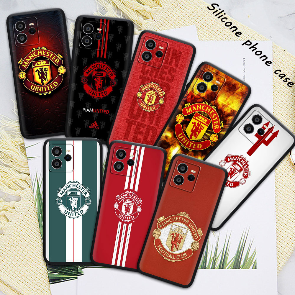 Realme 5 5i 5s 6i 5Pro 6 6S 6Pro 7 7i 7Pro C17 Q XT X2 K5 3 3Pro TPU Soft Case E9R2 Manchester United Softซิลิโคนเคสโทรศัพท์