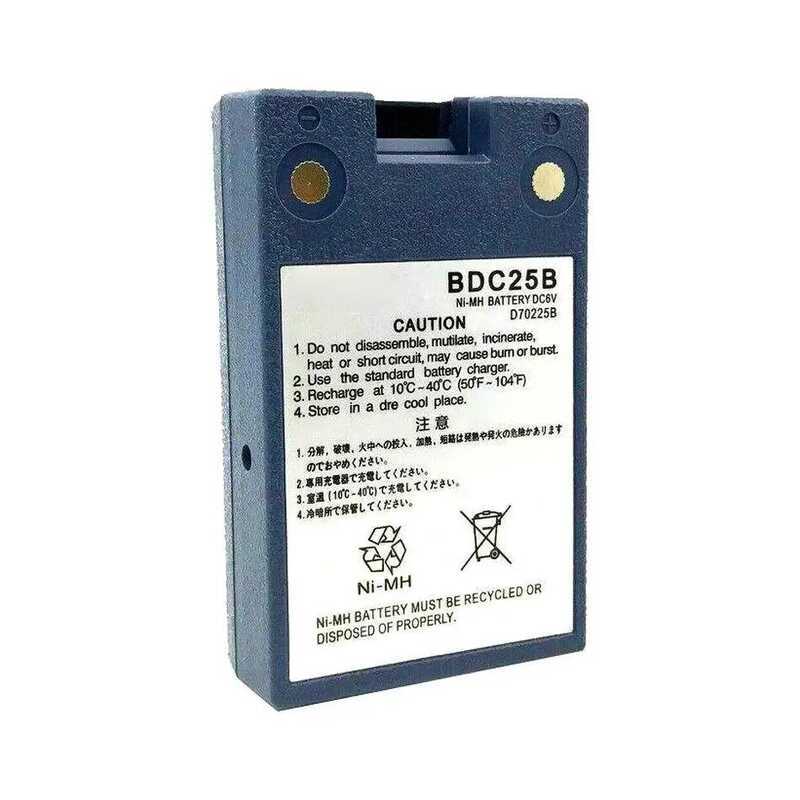Battery BDC72 For Sokkia 3D Pipe Laser TP-L6 Topcon Total Station GM-52 RC-5 Layout Navigator LN-150