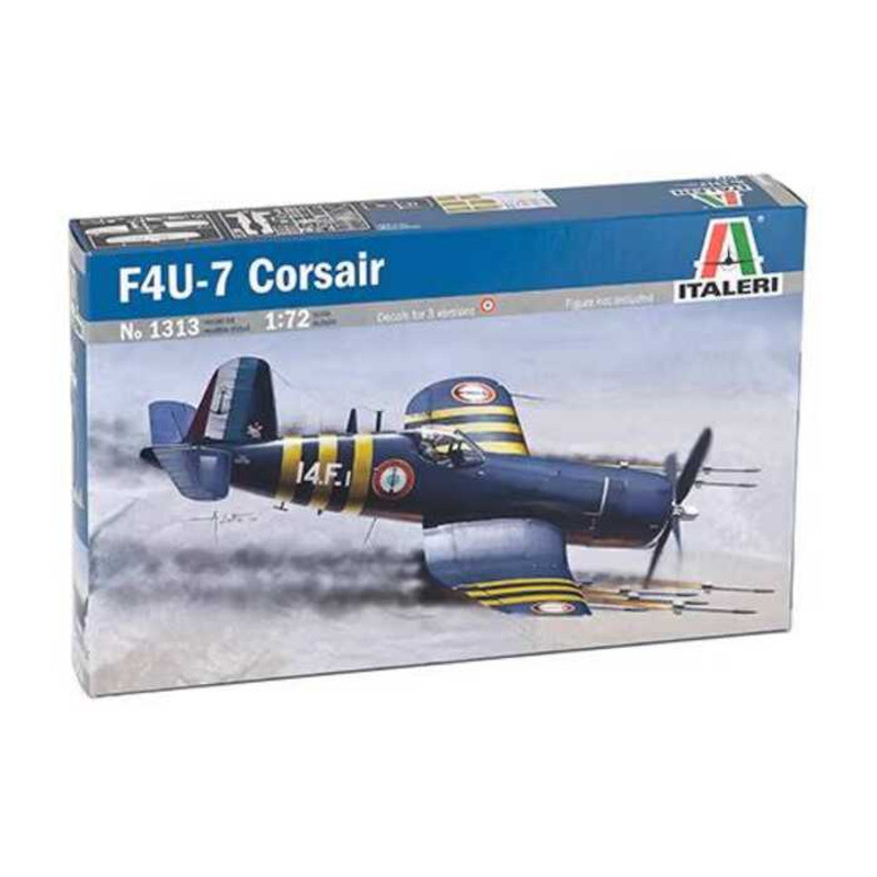 ITALERI 1313 1/72 F4U-7 CORSAIR เครื่องบินโจตัวเรือโจรสลัด