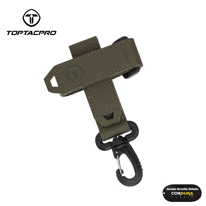 TOPTACPRO Tactic ถุงมือ Hook UTX Buckle Hook & Loop สายคล้อง 500D Cordura Multi-function ปรับ Tactic