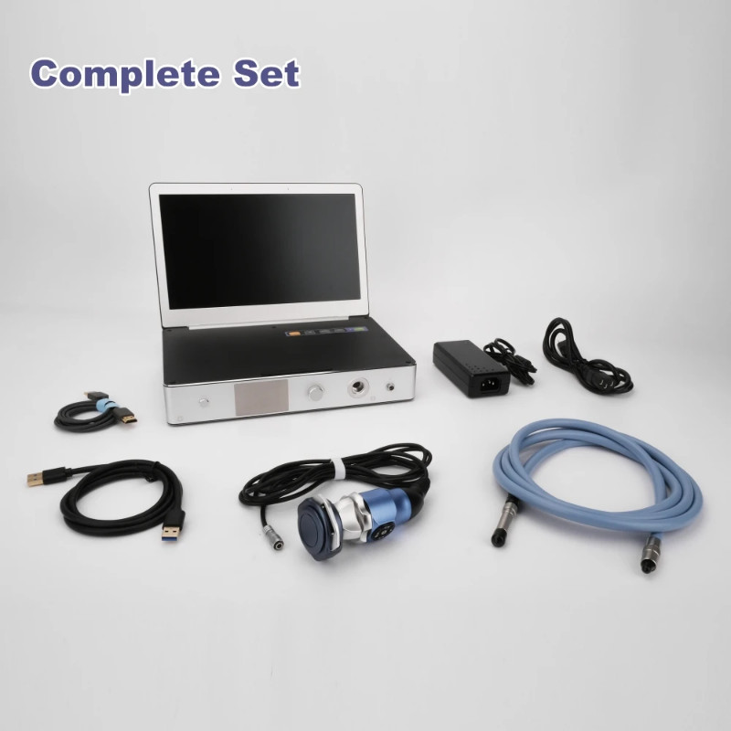 Medical Full HD Endoscope Camera with 30W LED Cold Light Source and 11.6 Inch Monitor