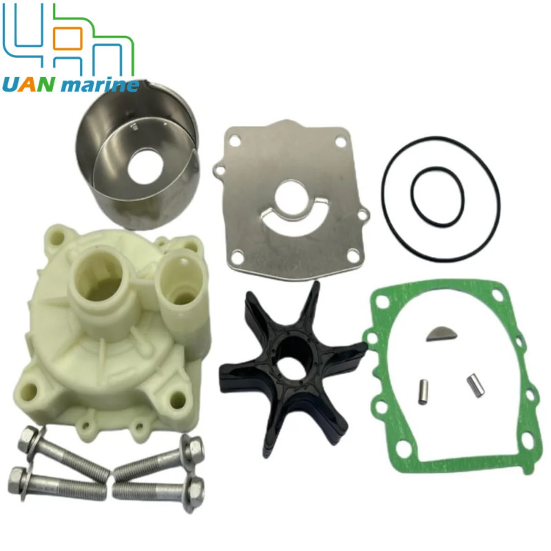 6G5-W0078  Water Pump Impeller Kit With Housing For Yamaha 2-Stroke 150 175 200 225 HP  Outboard  6