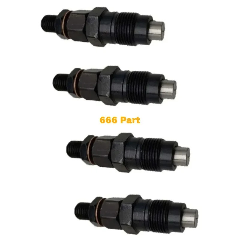 4PCS Fuel Injector 105148-1112 for Mitsubishi Delica Engine Engine 4D56 4D56T