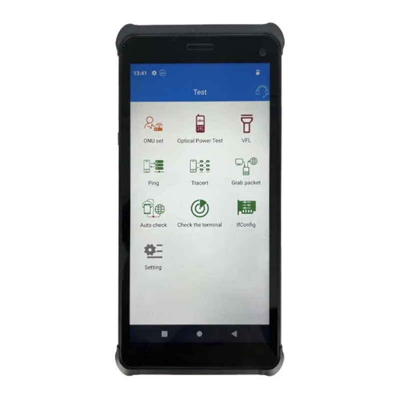 SENTER S357 5G telecom PDA tester IPTV tester Speestest Wifi analysis OPM test Ftth install