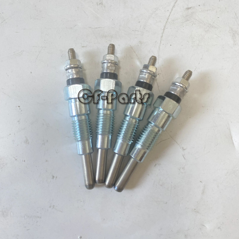 4PCS 15521-65510 15521-65511 15521-65512 GLOW PLUG FOR KUBOTA V1902 Diesel Engine B5100DP B5100EP B