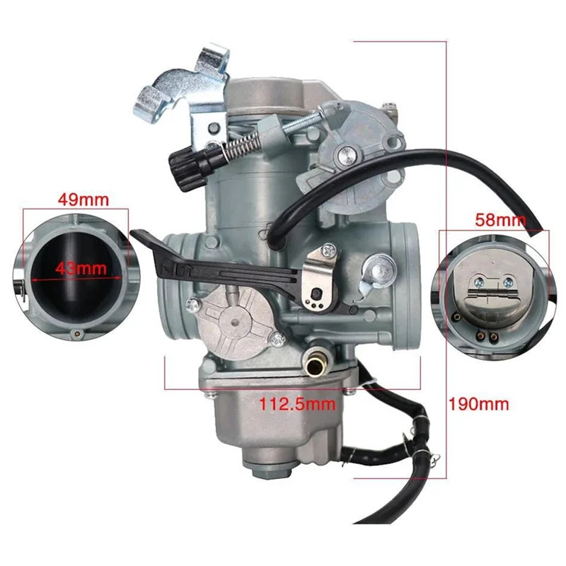 Carburetor 161000MN11681 16100-MN1-681 For Honda XR600 XR600R XR 600 R Motorcycle Carburetor Carbur