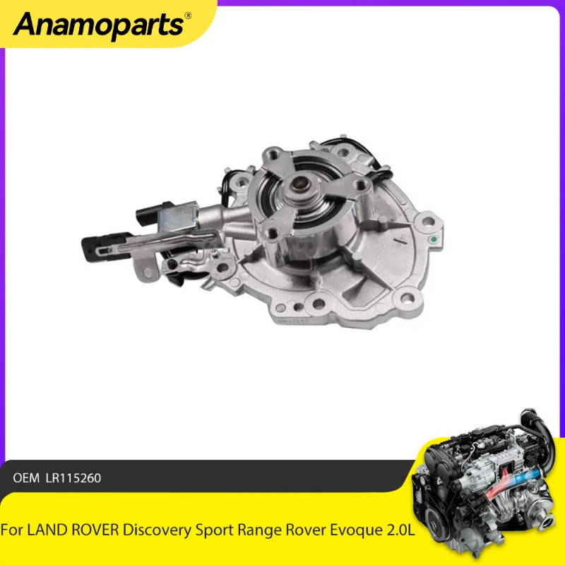 Engine Parts Water Pump Fit 2.0 L Gas PT204 AJ20P4 For Land Rover Range Evoque Discovery Sport AJ20
