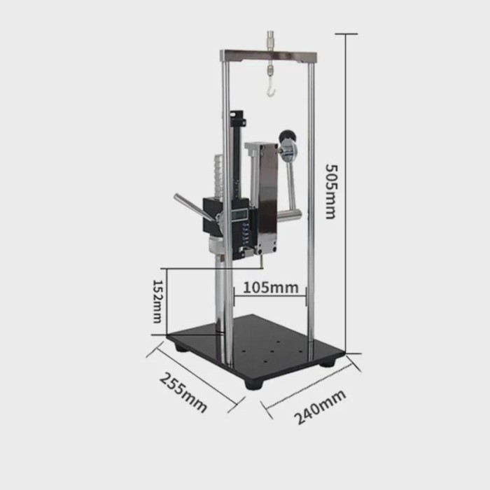 NEW Electric Screw Type Tension And Compression Test Stand Push And Tension Gauge Installation Test