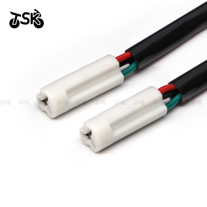 Turn Signal Marker Wire Adapter Plug Connectors for Yamaha YZF R1 600 R6 MT 07 09 10  Connector 3 P