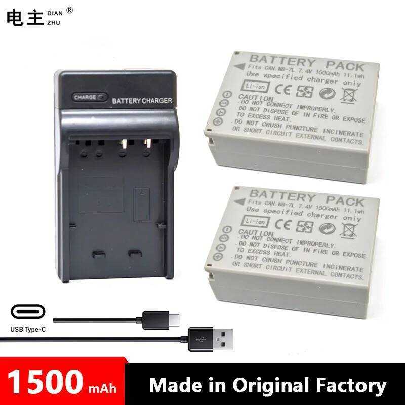 C -7L 7L 7L Li-Ion Battery Charger For Canon Powershot G10 G11 G12 Sx30 IS Sx30is Digital Camera
