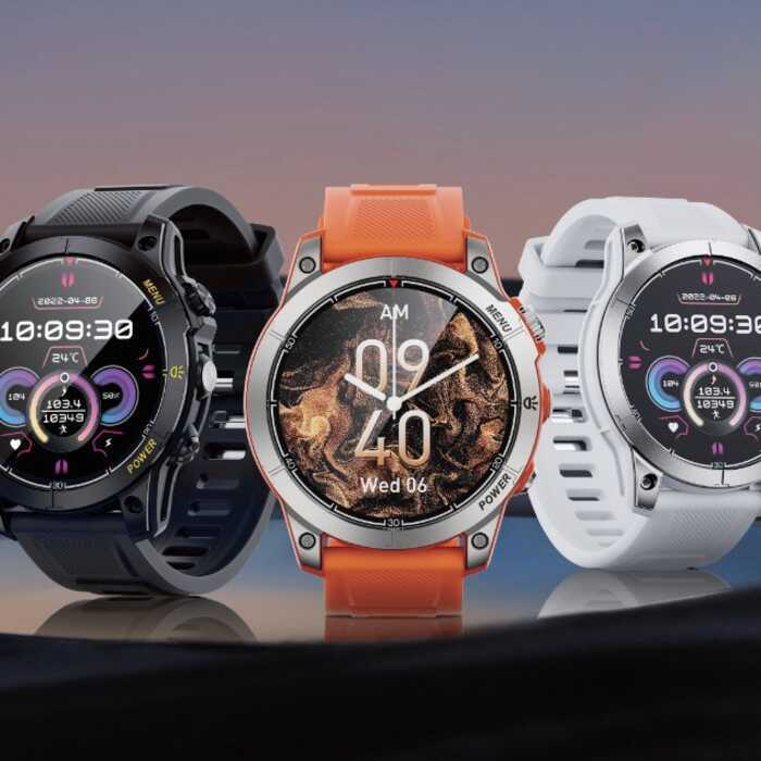 สินค้าใหม่ AW45 smart watch สร้อยข้อมือกีฬา NFC ไฟฉายบลูทูธโทร smart watch