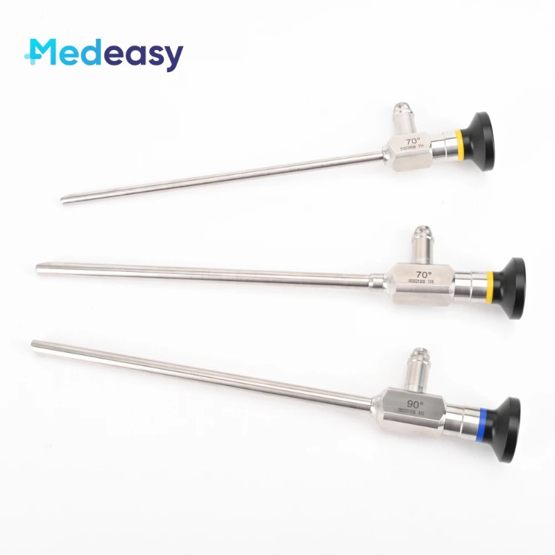 Rigid Laryngoscope 70 Degree 90 Degree ENT Endoscopy Throat Endoscope 6mm 8mm