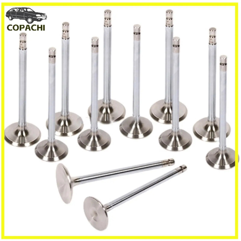 1set Intake&Exhaust Valve Kit For 90-97 Nissan D21 Pickup 2.4L SOHC KA24E 021-3411 021-3412 Engine