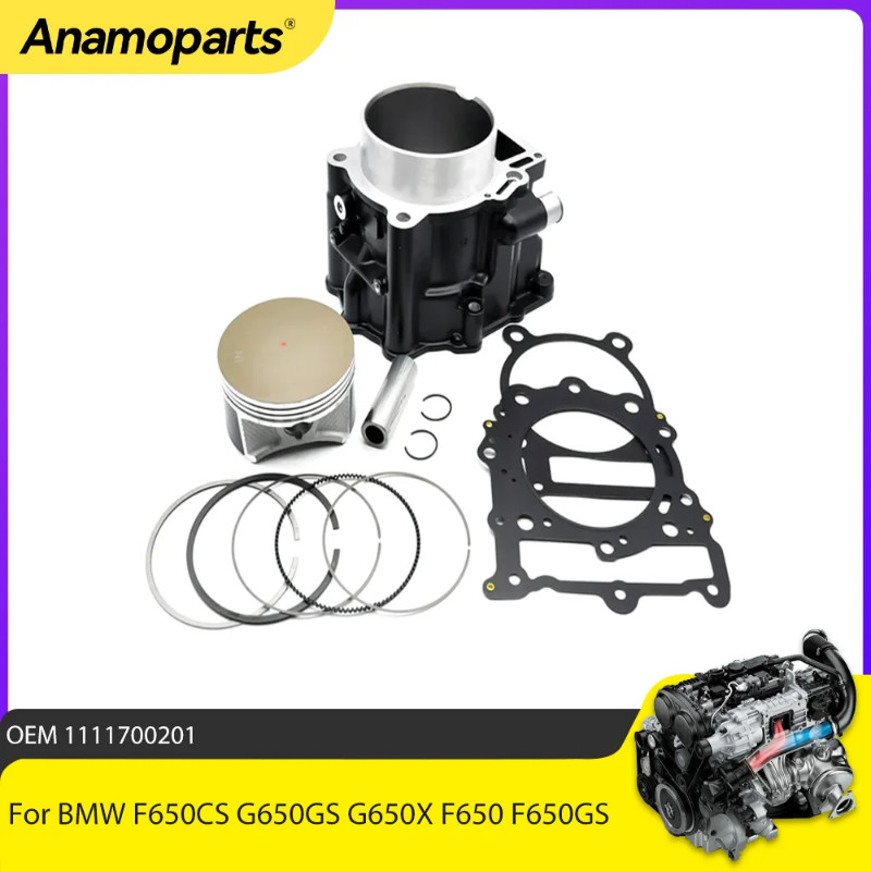 Motor Parts Cylinder Overhaul Rebuild Top End Kit For BMW F650CS G650GS G650X F650 F650GS 111170020