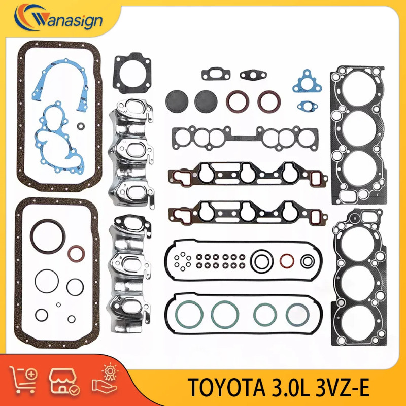 ENGINE PARTS Full Gasket Set Fit For TOYOTA 4RUNNER PICK-UP T-100 3.0L V6 24V SOHC GAS 3.0 L 3VZ-E