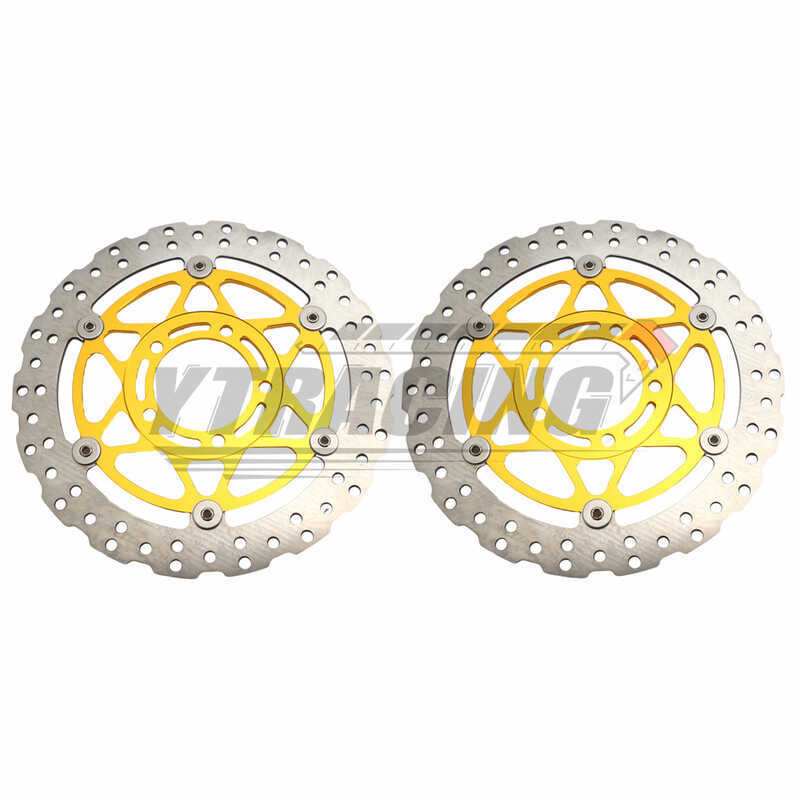 เหมาะสําหรับ ZX-10R KLZ1000 ZG1400 ZZR1400 ดิสก์เบรกหน้า