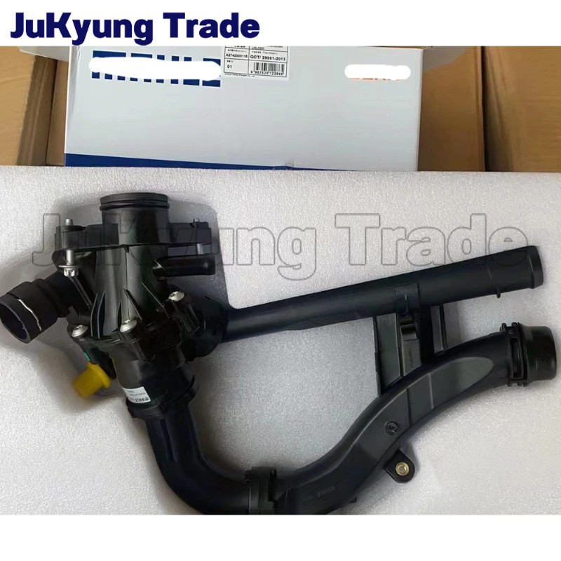 TM97103 Engine Coolant Thermostat Assembly For Mercedes-Benz 1.6 2.0 Turbo M274.910 M274.920 274200